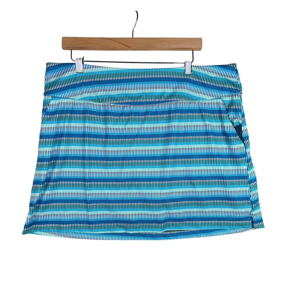 Adidas Women's Ultimate365 Printed Skort size XL Blue